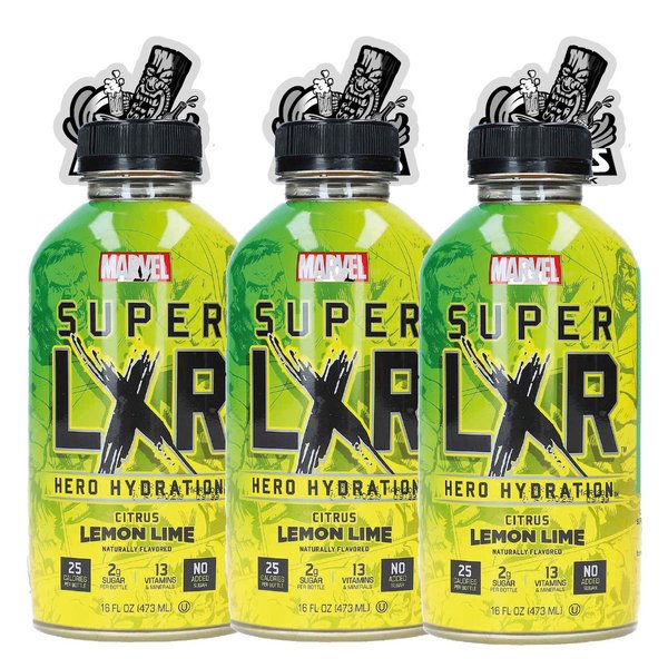Marvel Super LXR Hero Idratazione Citrus Lemon Lime 473ml